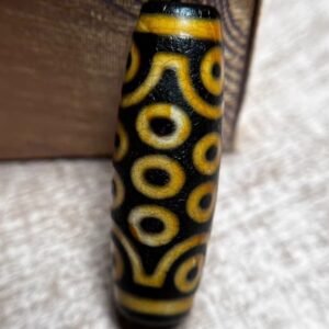 牙黃21眼天珠包漿瑪瑙天珠吊墜開片老天珠掛飾玉髓天珠風化多眼珠